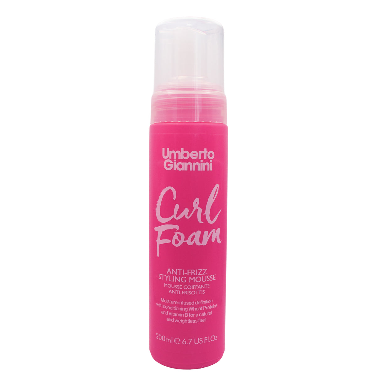 Curl Foam Anti-Frizz Styling Mousse 200ml