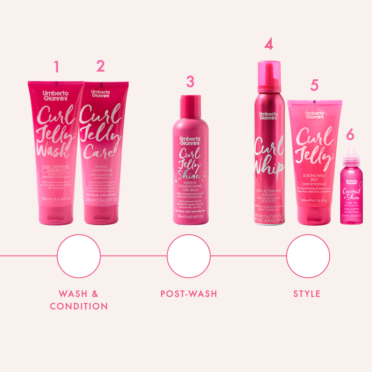Curl Jelly Shine Leave-In Conditioner 180ml