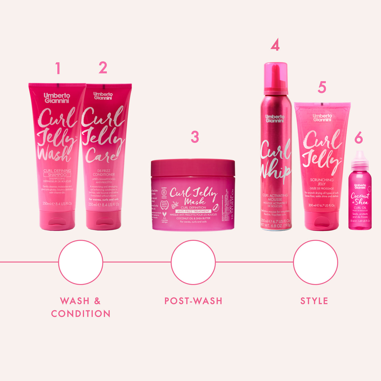 Curl Jelly Mask Supersized 300ml