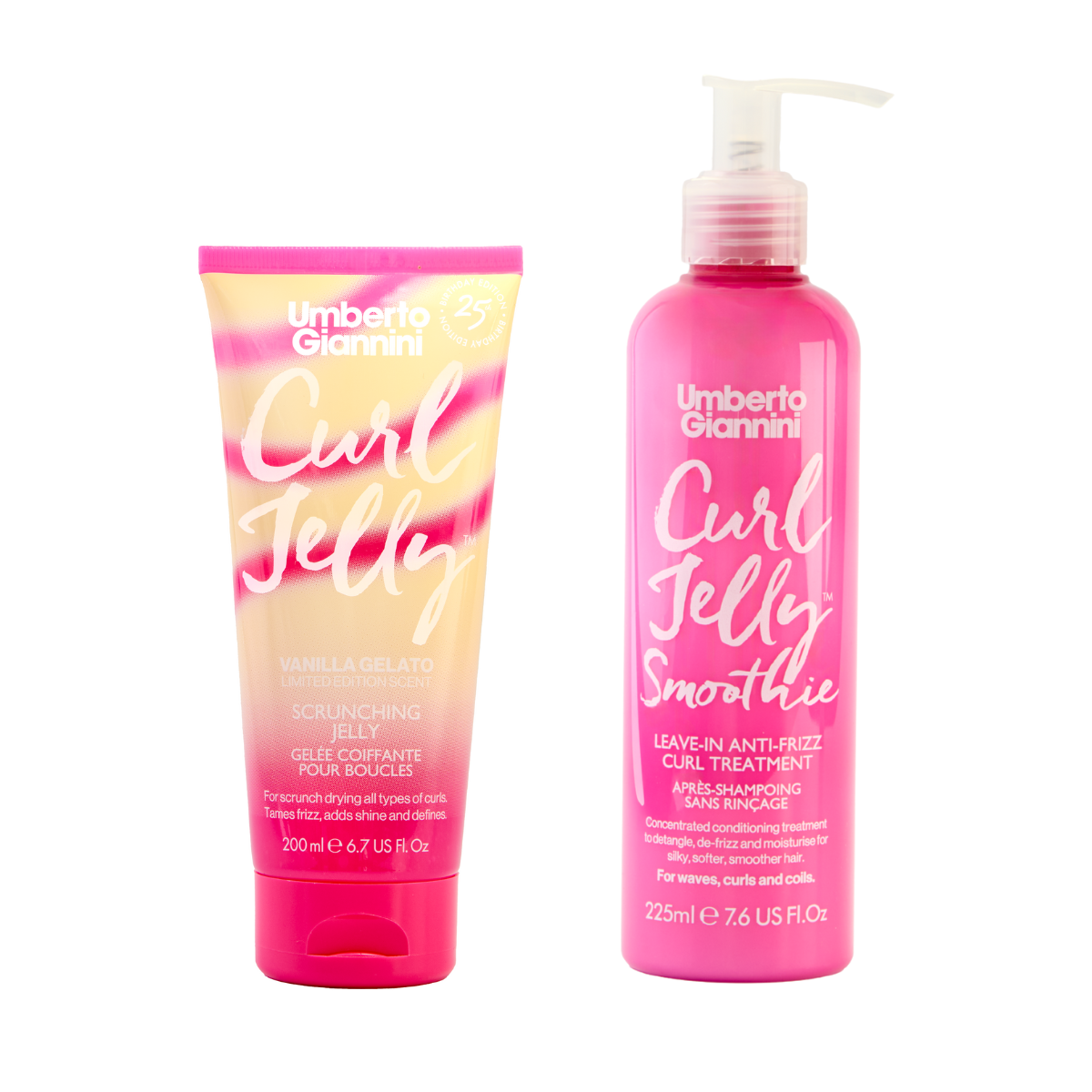 Curl Jelly Smoothie & Limited-Edition Vanilla Curl Jelly Duo