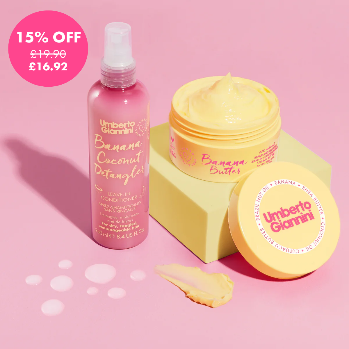 Banana Butter Leave Styling Duo