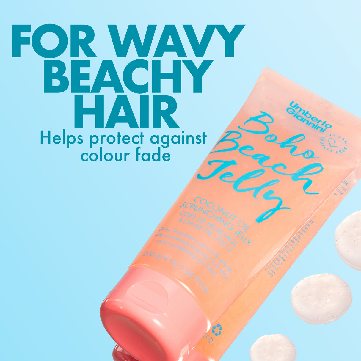 Boho Beach Jelly Coconut Oil Scrunching Jelly 200ml