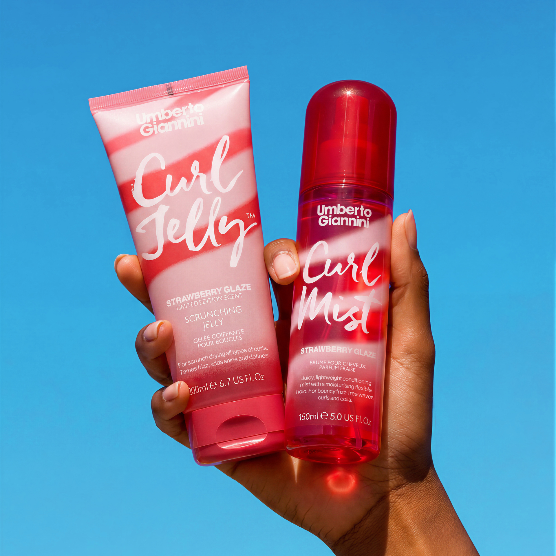 Strawberry Glaze Curl Duo