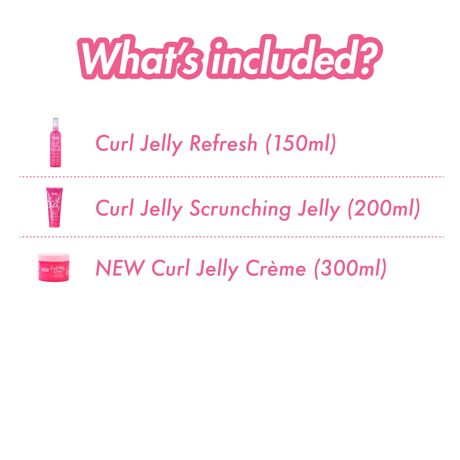 Curl Jelly Day Two Curl Trio