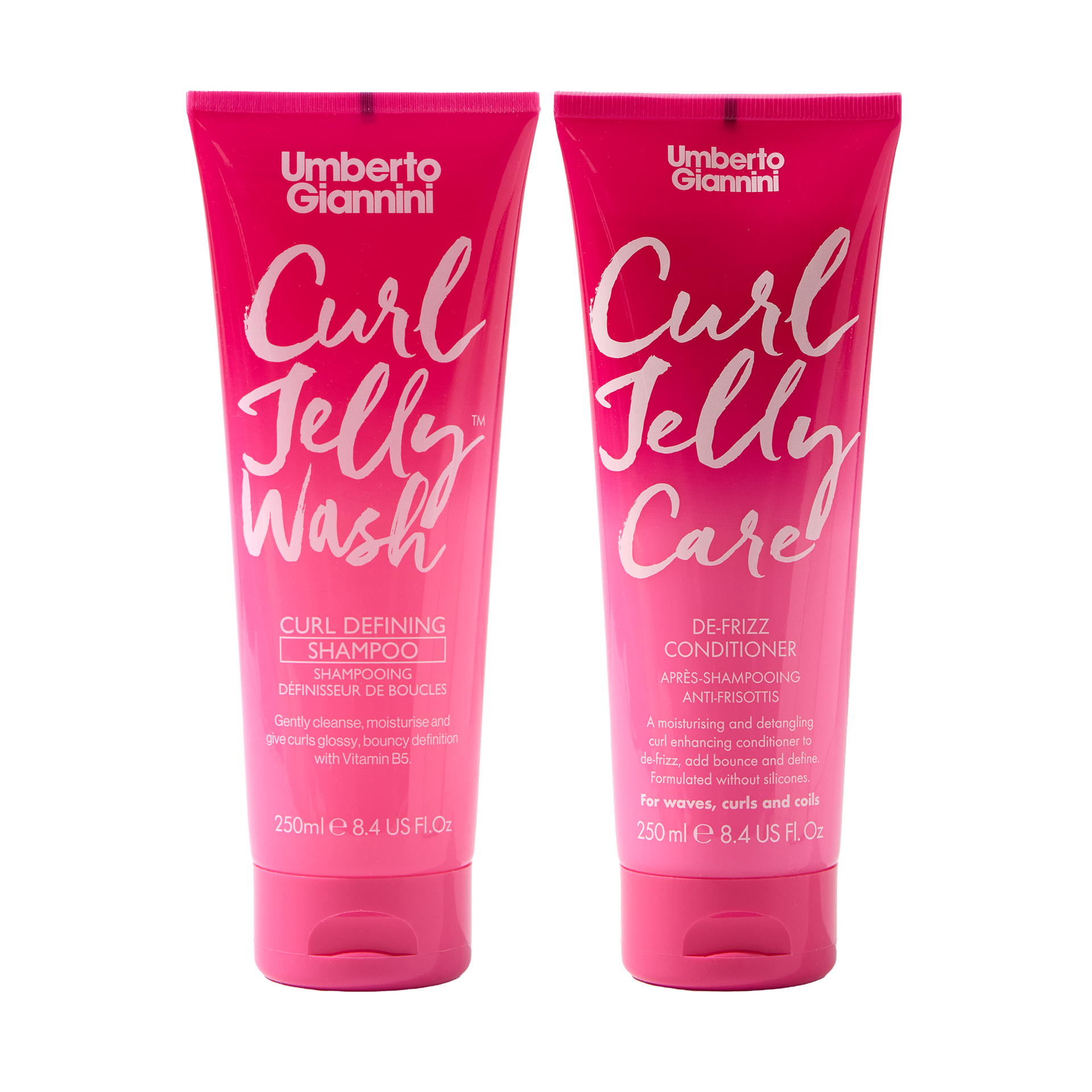 Curl Jelly Wash Shampoo & Care Conditioner Duo