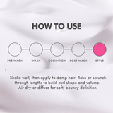 Coily Curls Twirl Whip Curl Creator Styling Mousse