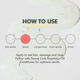 Strong Curls Rosemary Oil Shampoo 250ml