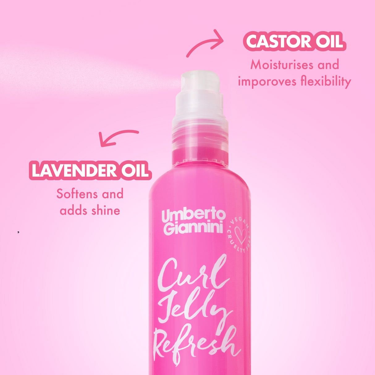 Curl Jelly Refresh Curl Reviving Spray 250ml
