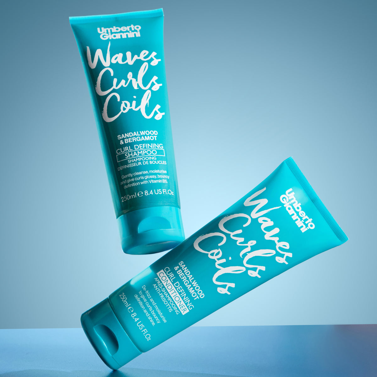 Waves Curls & Coils Wash + Care Bergamot & Sandalwood