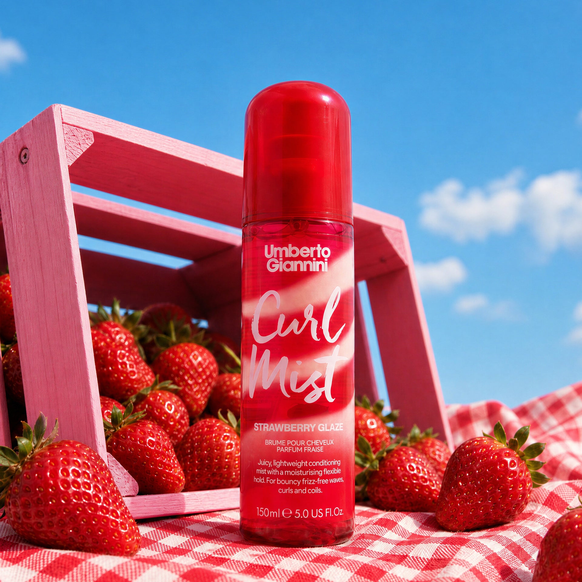 Curl Jelly Strawberry Glaze Curl Mist