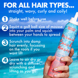 Mermaid Beach Waves Wave Maker Volume Mousse 200ml