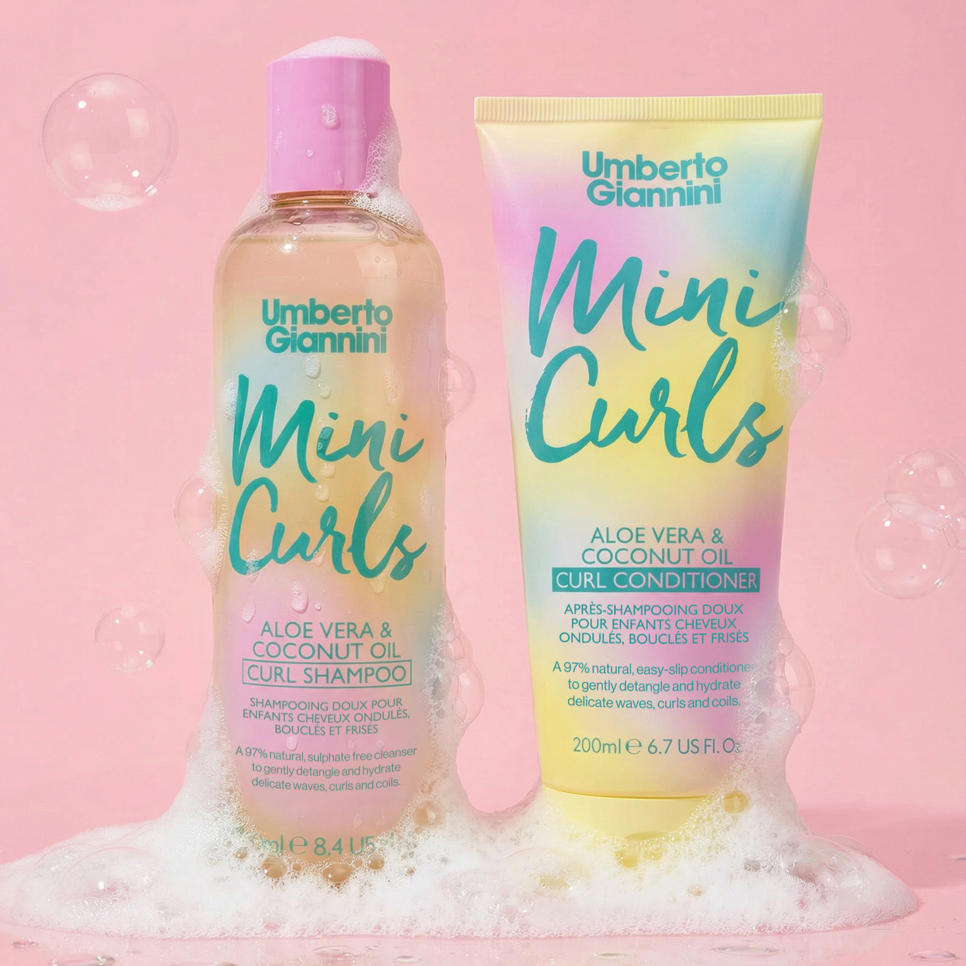 Mini Curls Shampoo & Conditioner Duo