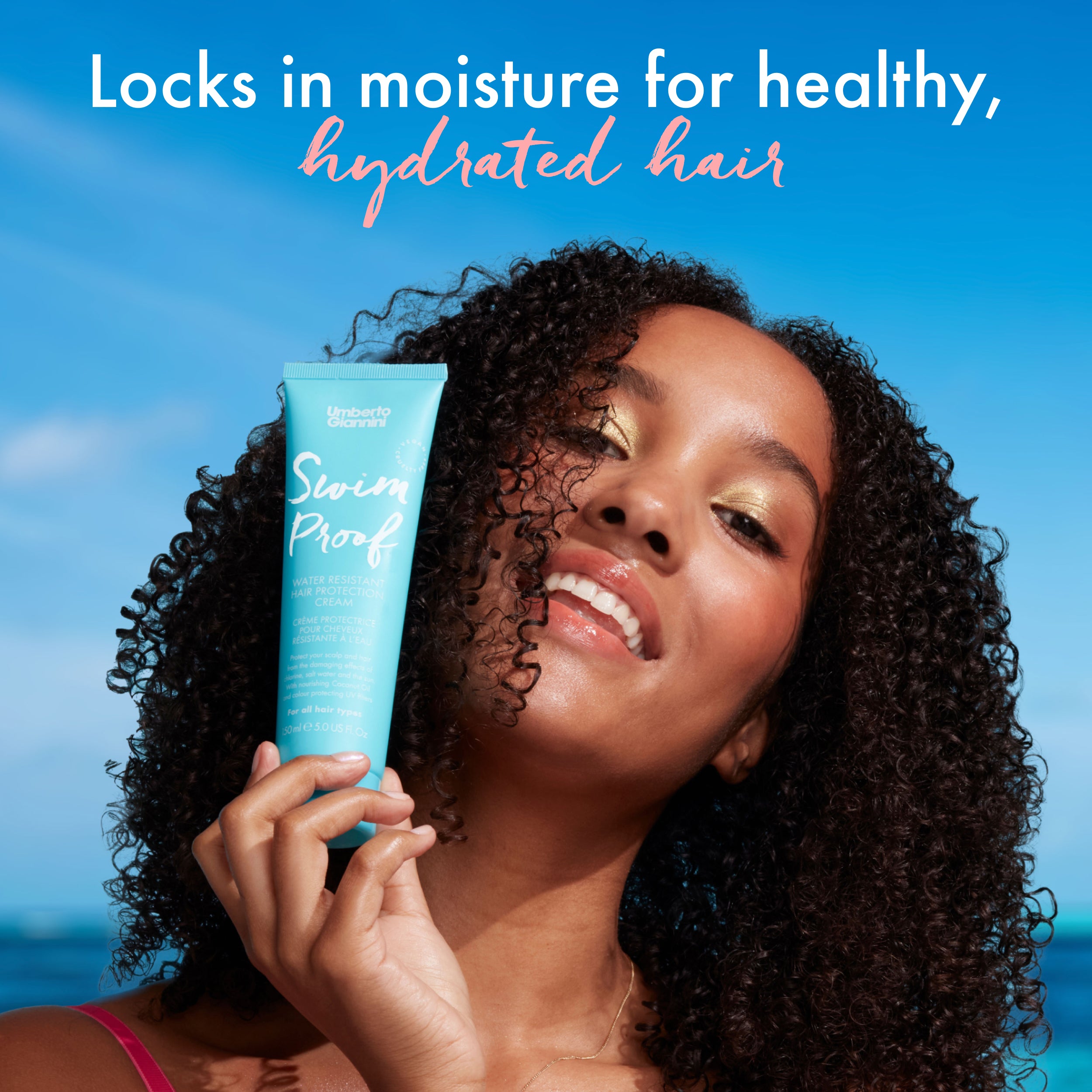 Umberto Giannini | Pool Proof | Swim Proof Hair Protect Cream | UV