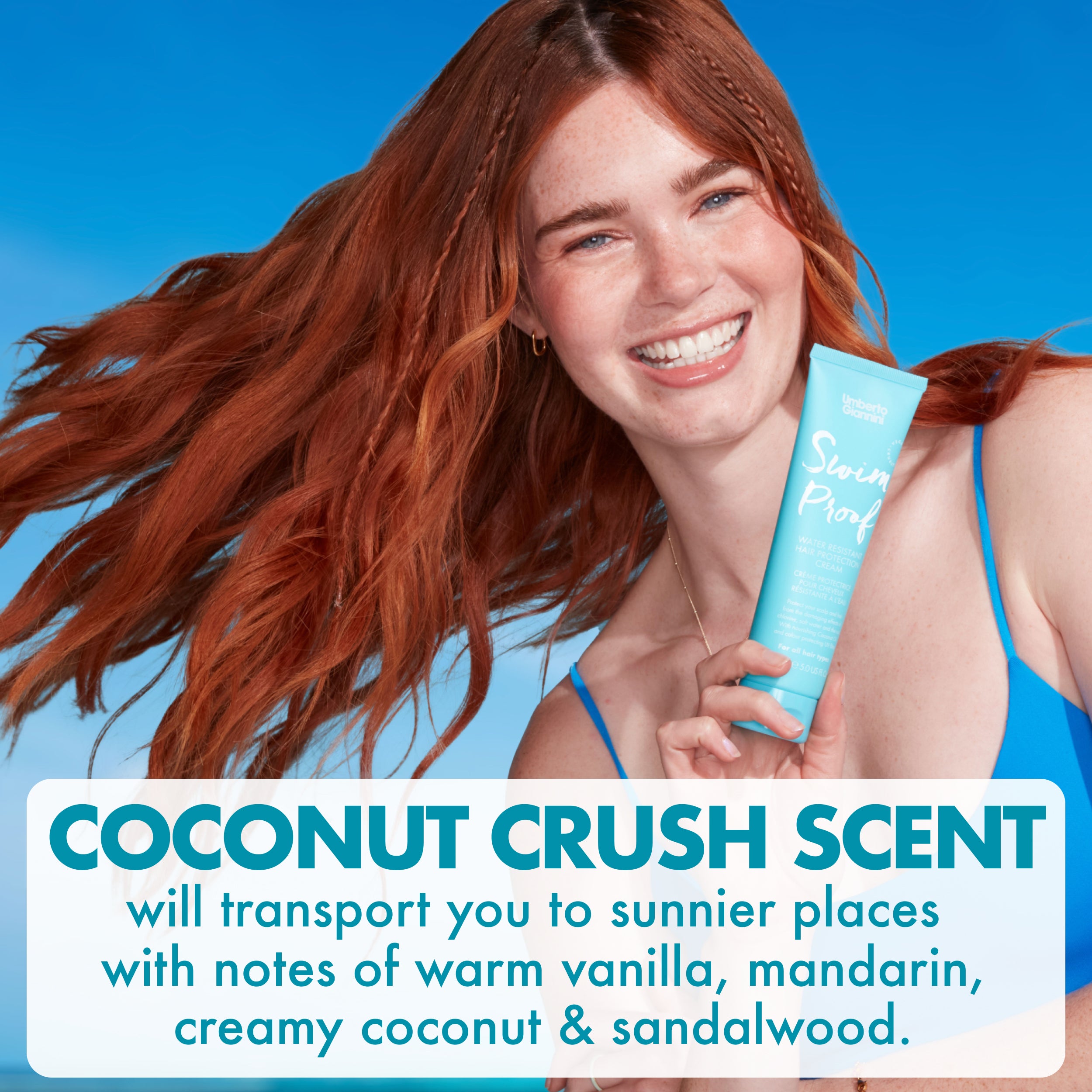 Umberto Giannini | Pool Proof | Swim Proof Hair Protect Cream | UV