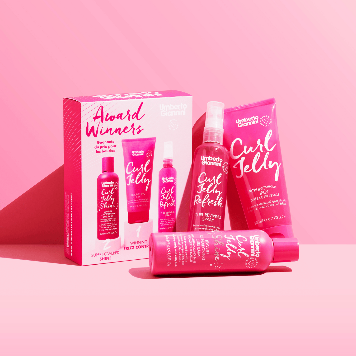 30% Value Saving | Award Winners Curly Hair Gift Set | Shiny Hair