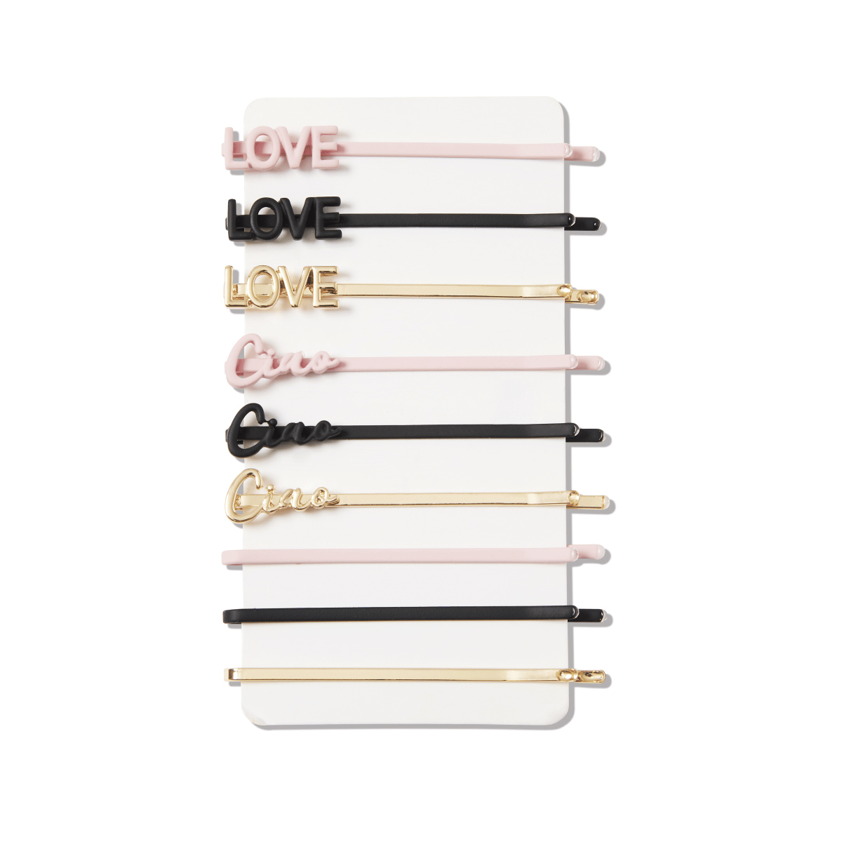 LOVE + Ciao Hair Grips (Set of 9)