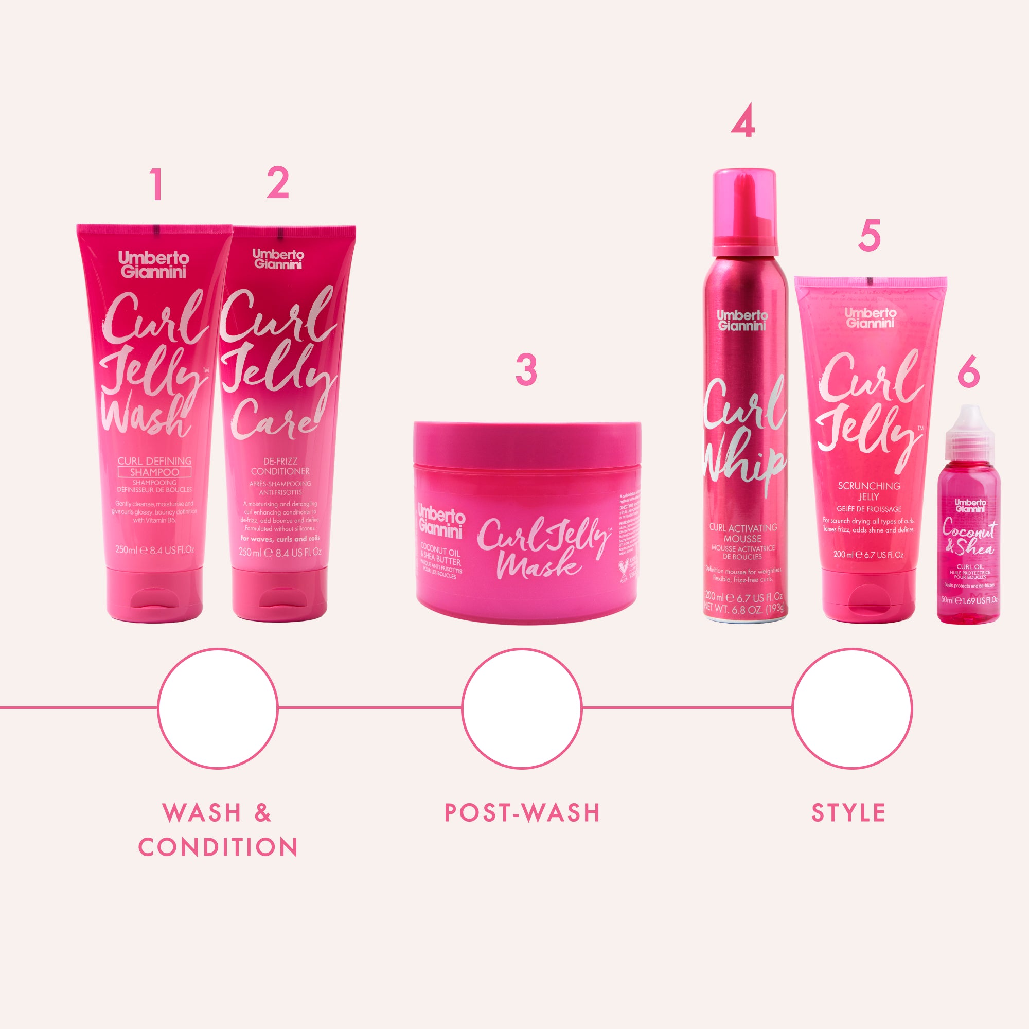 Curl Jelly Scrunching Jelly Hair Gel 300ml | De-Frizz & Define
