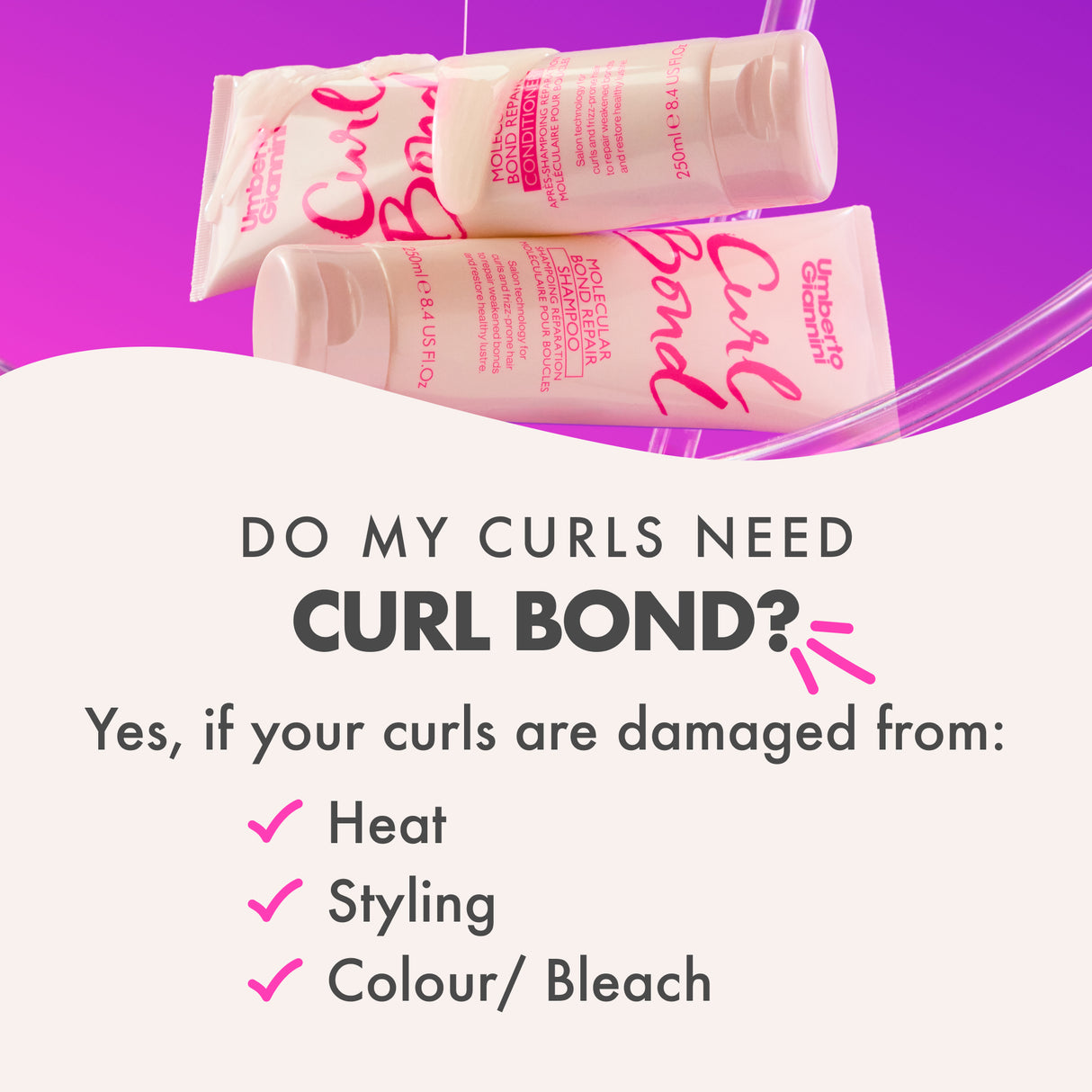 Curl Bond Damage Reverse Bond Serum