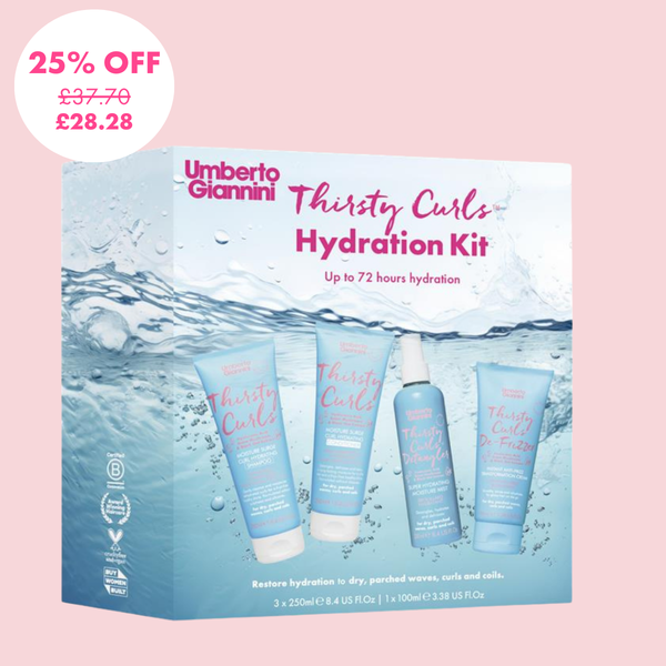 Umberto Giannini | Thirsty Curls Hair Kit | Curly Girl Routine