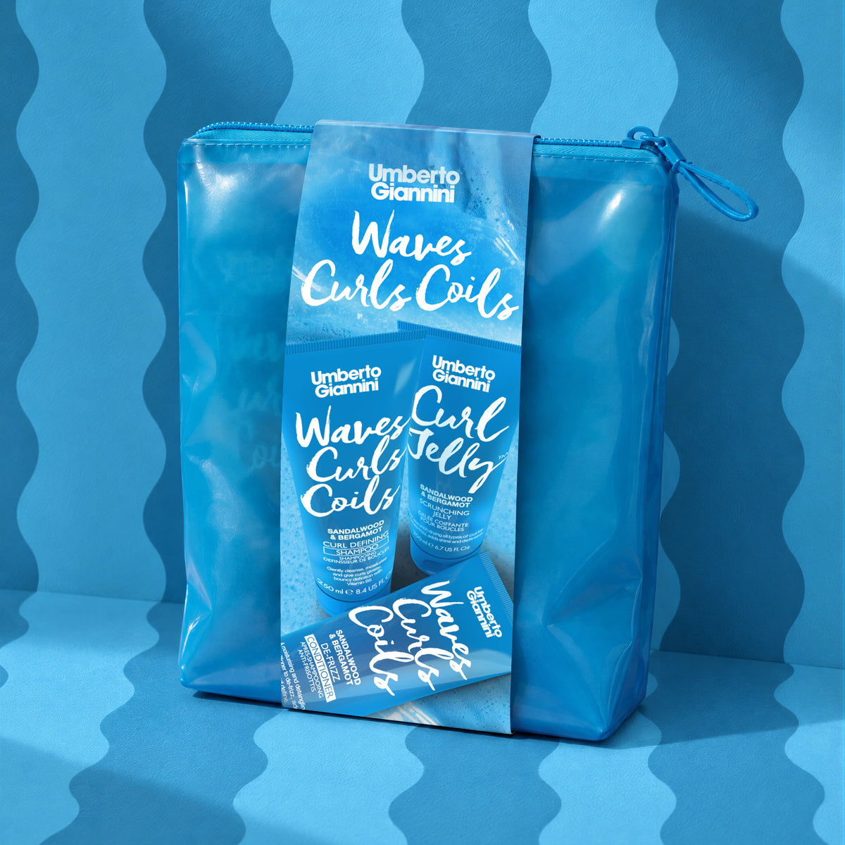 Waves Curls & Coils Wash Bag Gift