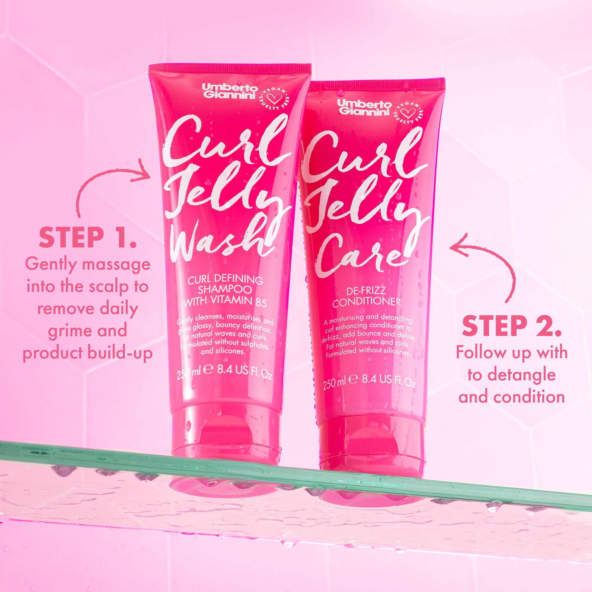Curl Jelly Wash Shampoo & Conditioner Duo