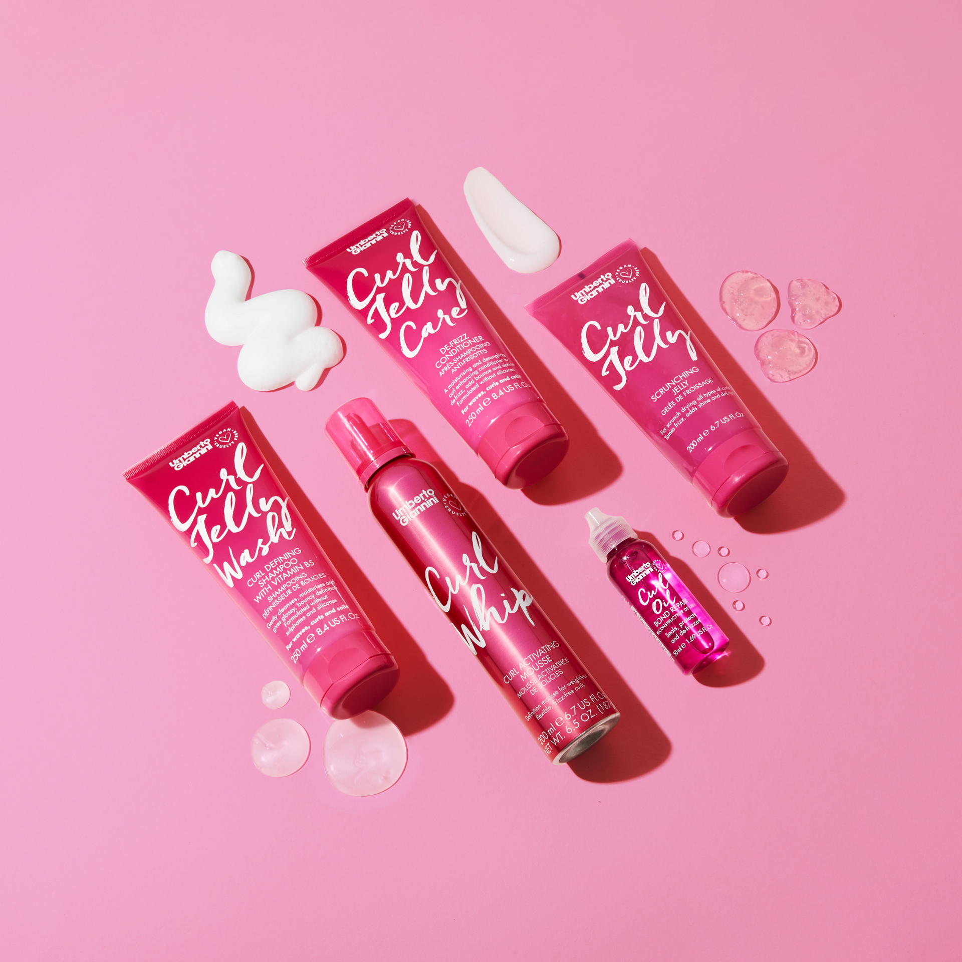 Umberto Giannini Curl Wash and Style Essentials Kit